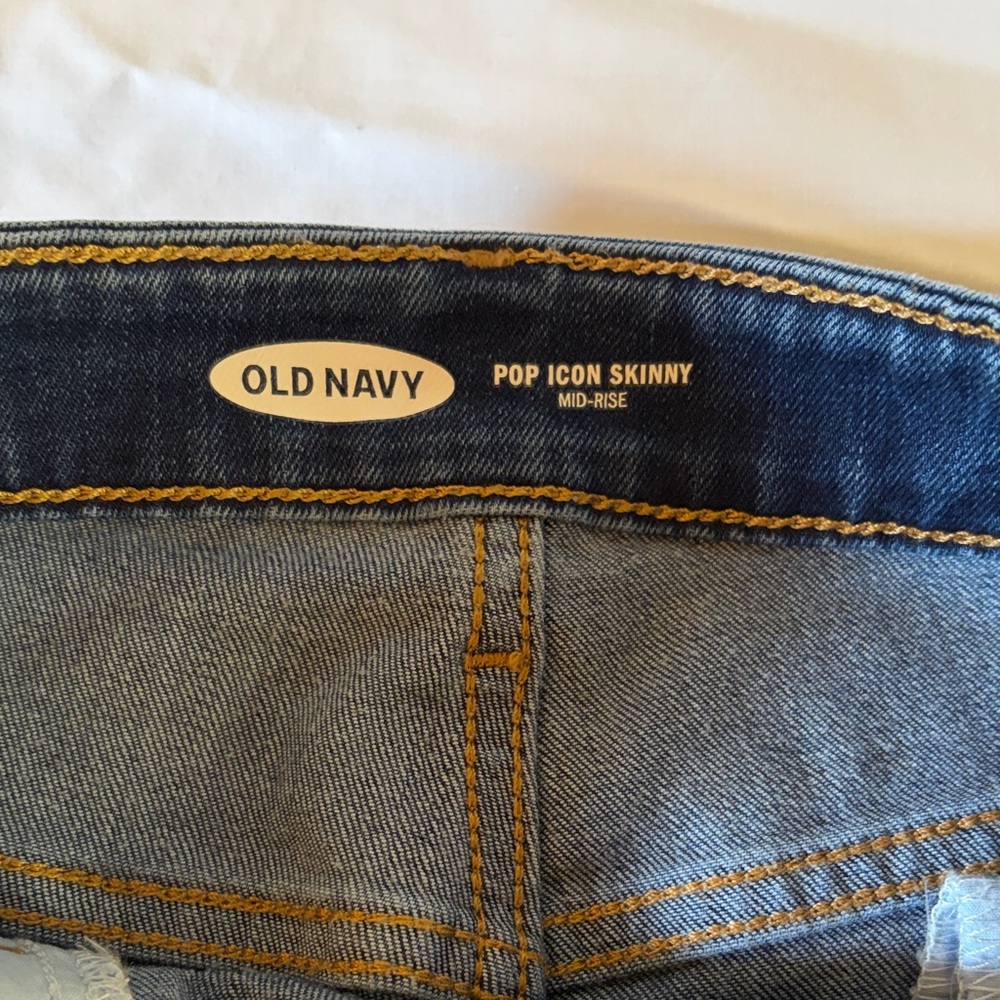 Old Navy Blue Denim Skinny Jeans